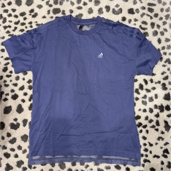 Women’s adidas oversized tshirt - size small -purple - Picture 1 of 6